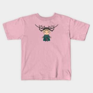 Kawaii Hela Ragnarök Kids T-Shirt